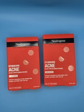 Neutrogena Red Stubborn Acne Ultra-Thin Hydrocolloid Patches
